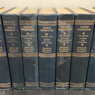 George Washington By Douglas Southall Freeman Volumes 1-7