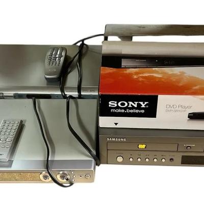 DVD Players Featuring Sony, Samsung, Memorex & Phillips