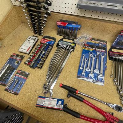 Long Handle Wrenches Crescent Socket Set Pliers Tamper Star Bits Impact Adaptor 14” Bolt Cutters