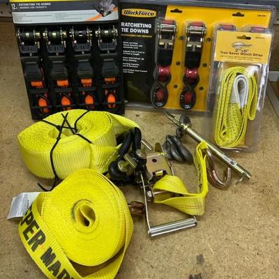 New Ratchet Straps & Tree Saver Winch Strap