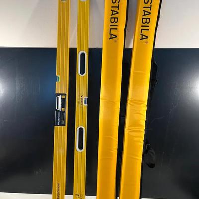 Stabila PRO Magnetic Level Set & Carrying Cases 