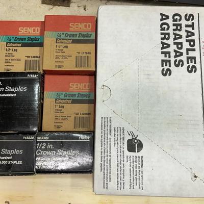 New Crown Staples Featuring Stanley Bostitch, Senco & Sears