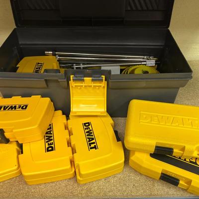 DEWALT Tough Case set W/ Bits & Accessories 