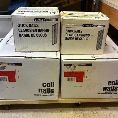Stanley Bostitch Stick Nails & Coil Nails