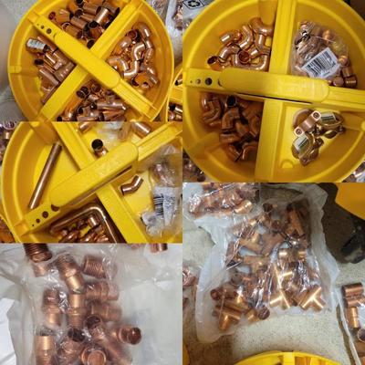 NEW Copper Pipe Fittings Used For Gas, Plumbing & HVAC #1