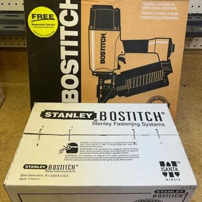 Like New Bostitch Industrial Coil Framing Nailer With 12 Coils Of Nails