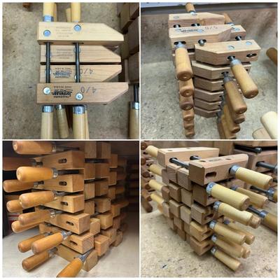 Jorgensen Small, Medium, Large Adjustable Wood Clamps
