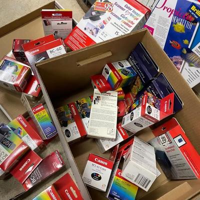 Cannon Printer Ink Paper Photo Paper Scanner Cartridge New In Box
