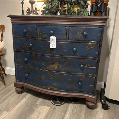 Sale Photo Thumbnail #151: LOVE THIS PIECES! 7 drawer painted chest. 