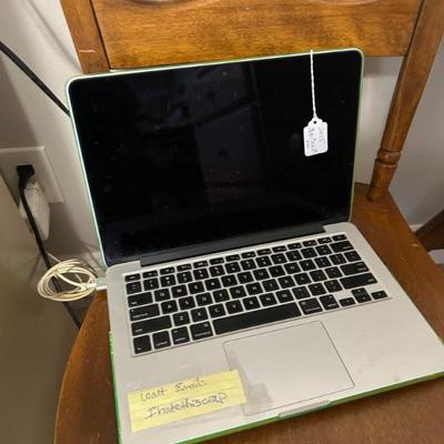 Sale Photo Thumbnail #285: 2015 Macbook Pro. Works but do not have the p-assword. 