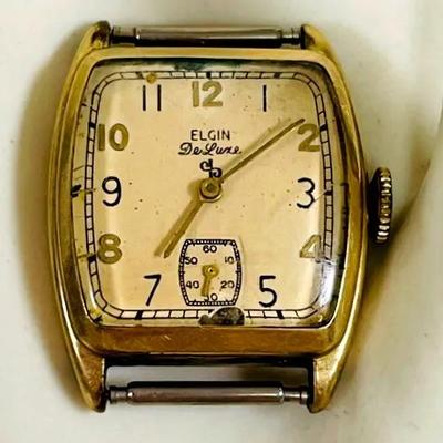 “Elgin Deluxe” Watch Face