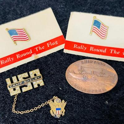 Camp Shelby USA Collectible Pin and More