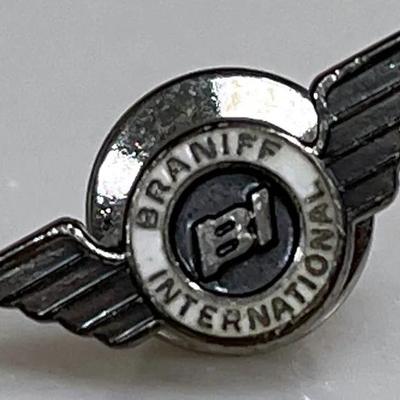 Vintage Sterling Silver Braniff Pin #2 