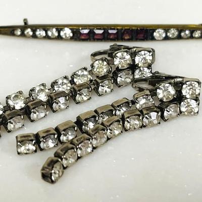 Antique Rhinestone Jewelry