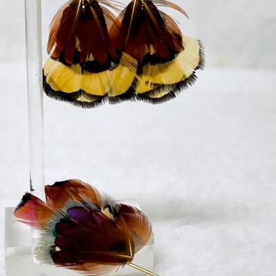 Vintage Feather Accessories