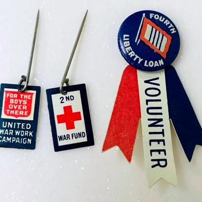 World War I Loan Volunteer Pins