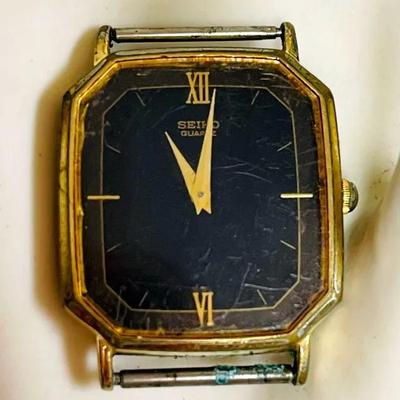 “Seiko” Quartz Watch Face