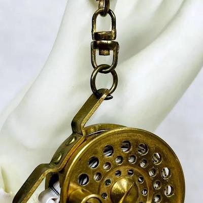 Vintage Brass Pocket Measuring Tape