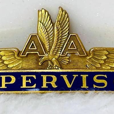 “American Airlines” Vintage Supervisor Pin 