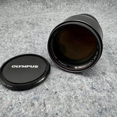 Olympus OM-System Zuiko Auto-T 180mm f/2.8 Telephoto Lens w/ Hoya HMC 72mm Skylight