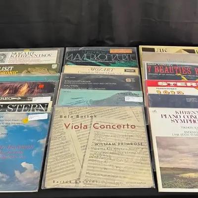 LP Vinyl Records | Beethoven, Khrennikov, Chrennikow, Mozart, Bela Bartok, Isaac Stern & More