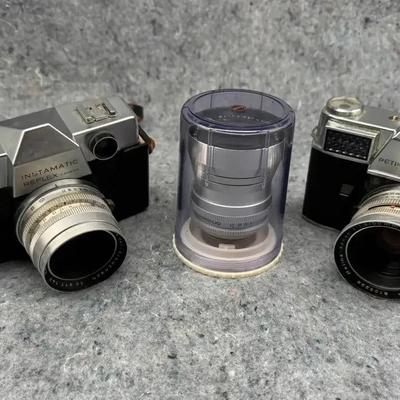 Kodak Retina Reflex IV & Instamatic Reflex Cameras | Schneider-Kreuznach Retina-Xenar 135mm f/4