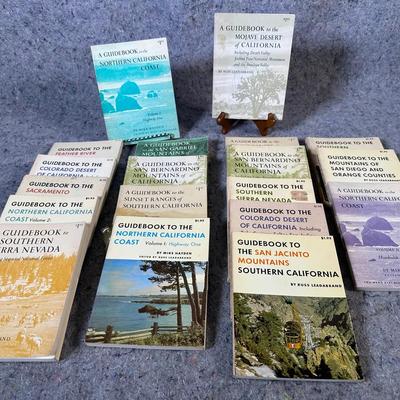California Travel Guidebooks Lot | Desert, Coast, Sierra & Mountain Regions