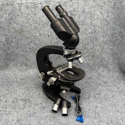 Tiyoda Tokyo Binocular Microscope | Mechanical Stage & Objectives