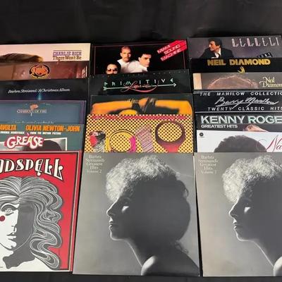 LP Vinyl Records | Pop, Rock & Soundtracks LP Collection incl Neil Diamond, Barbra Streisand & More