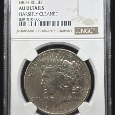 1921 Peace, AU Details, NGC