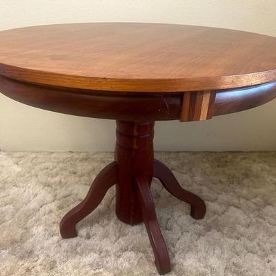 MCM Mersman 8076 Round Pedestal Dining Table 