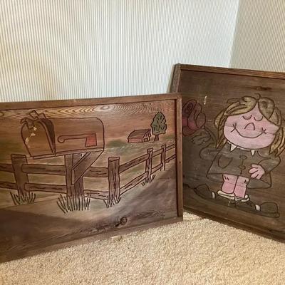 Wooden Carved Art Pieces