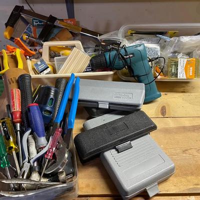 Makita Cordless Drill, Sumo grip Clamp, Wise Snips & More