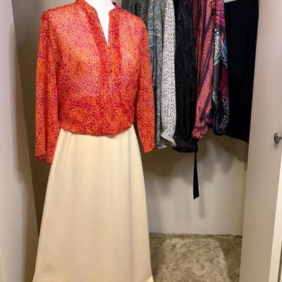 Vintage Blouses And Skirts of Various Sizes: Tommy Hilfiger, Charter Club