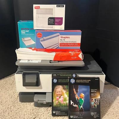 Hp Printer with Photo Paper And Envelopes