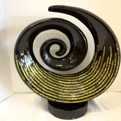 Ceramic Inland Swirl Art