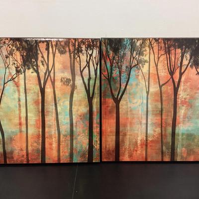 Forest Lacquered Prints