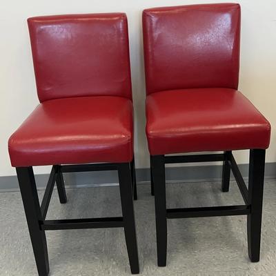 Red Barstools 
