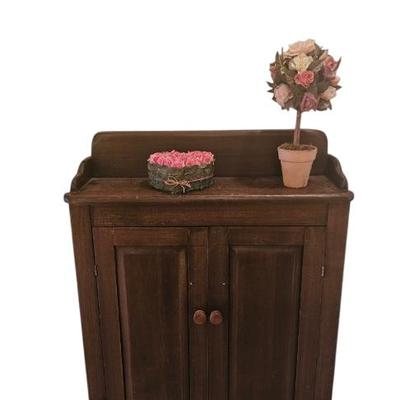 Sale Photo Thumbnail #54: Pine small cabinet with two doors