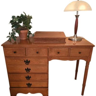 Sale Photo Thumbnail #66: Vintage maple desk