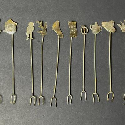 Vintage Taxco Cocktail Stirrers (12)
