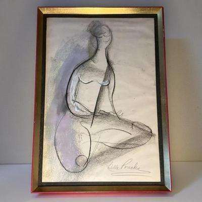 Belle Porecky Abstract Sketch (14 x 19.5)