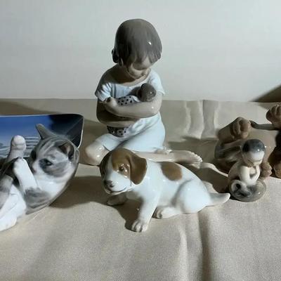 Royal Copenhagen Denmark Porcelain Figurines 