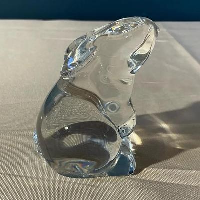 Baccarat Crystal Rabbit