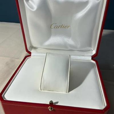 Cartier Red Signature Watch Box 