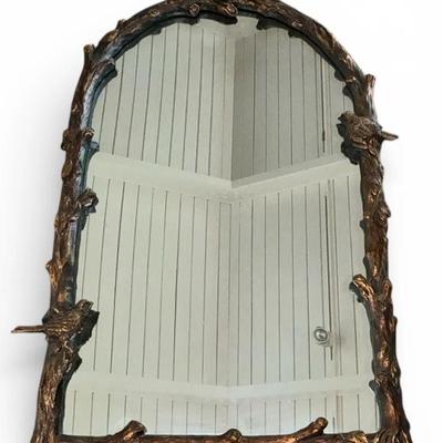 Uttermost Metal Framed Bird Mirror (23 x 36)