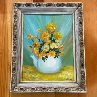 Adams Still Life Flower Painting (16 x 20)