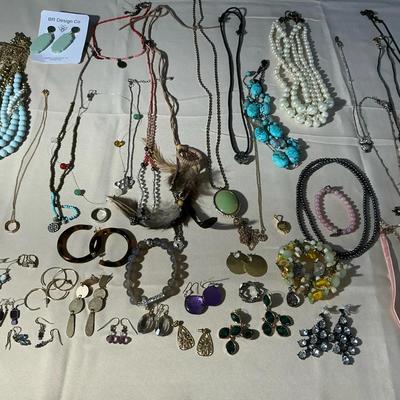 Young Lady’s Trendy Costume Jewelry Selection 