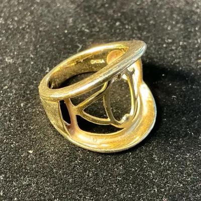 14k Gold Ring - Missing Stones (7.41 Grams)