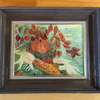 Adams Still Life Fall Painting (18 x 22)